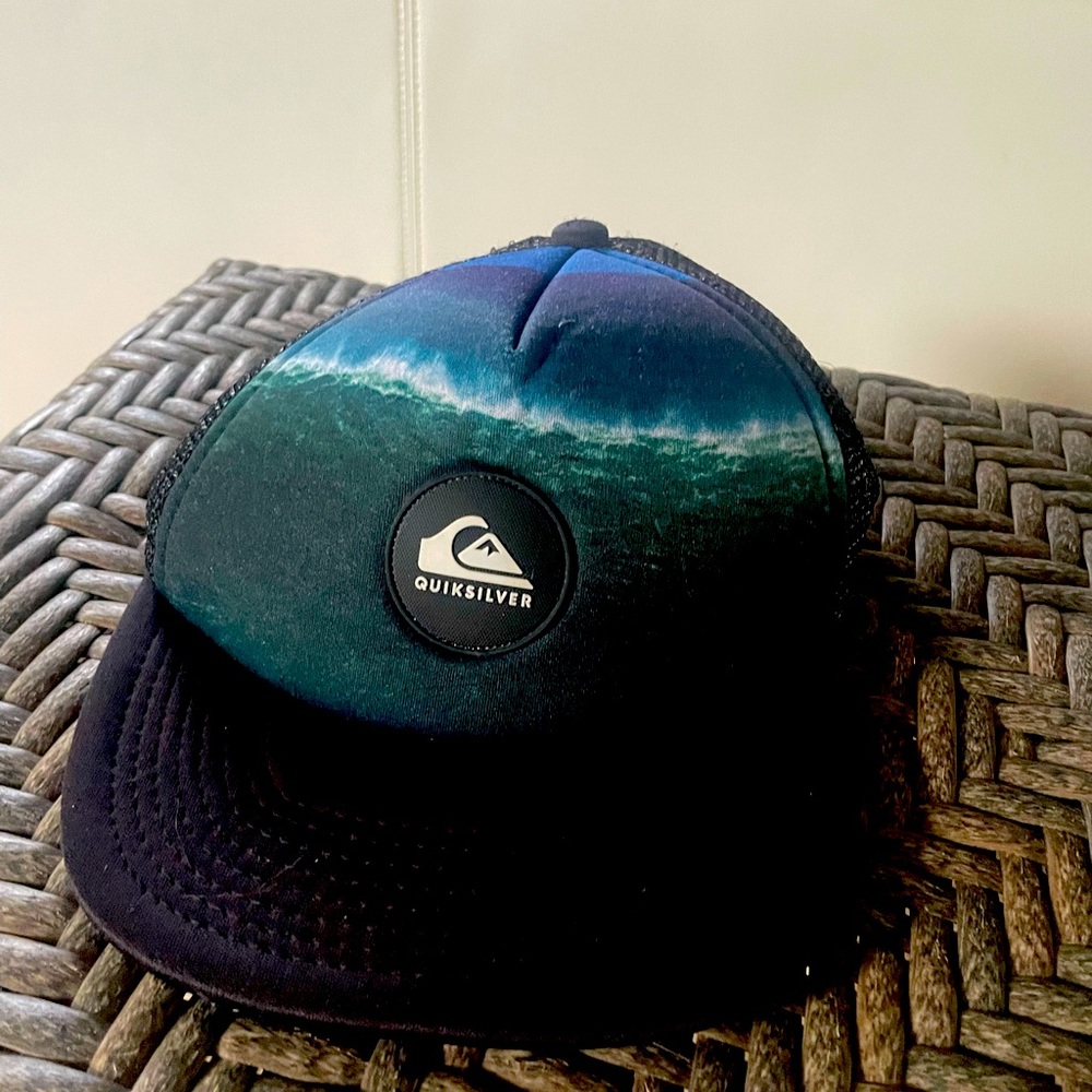 Kids snapback quicksilver hat